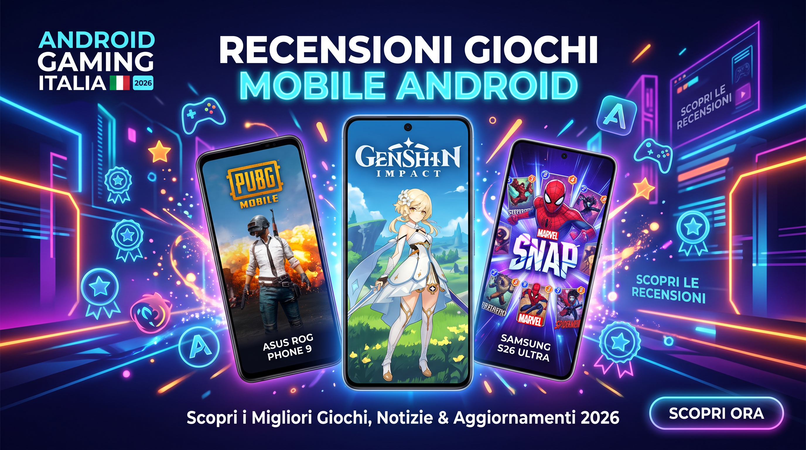 Banner giochi Android